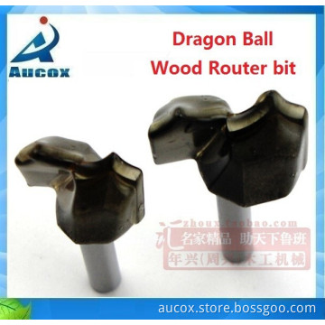 Dragon ball router bit for woodworking milling cutter